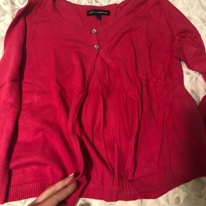 Express bright pink sweater